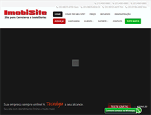 Tablet Screenshot of imobisite.com.br